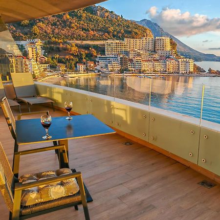 Beachfront Luxury Apartment Budva Kültér fotó