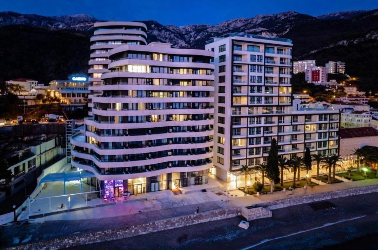 Beachfront Luxury Apartment Budva Kültér fotó